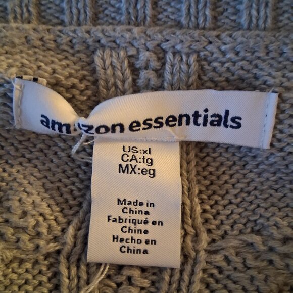 NICE GREY MENS SWEATHER - Picture 2 of 3